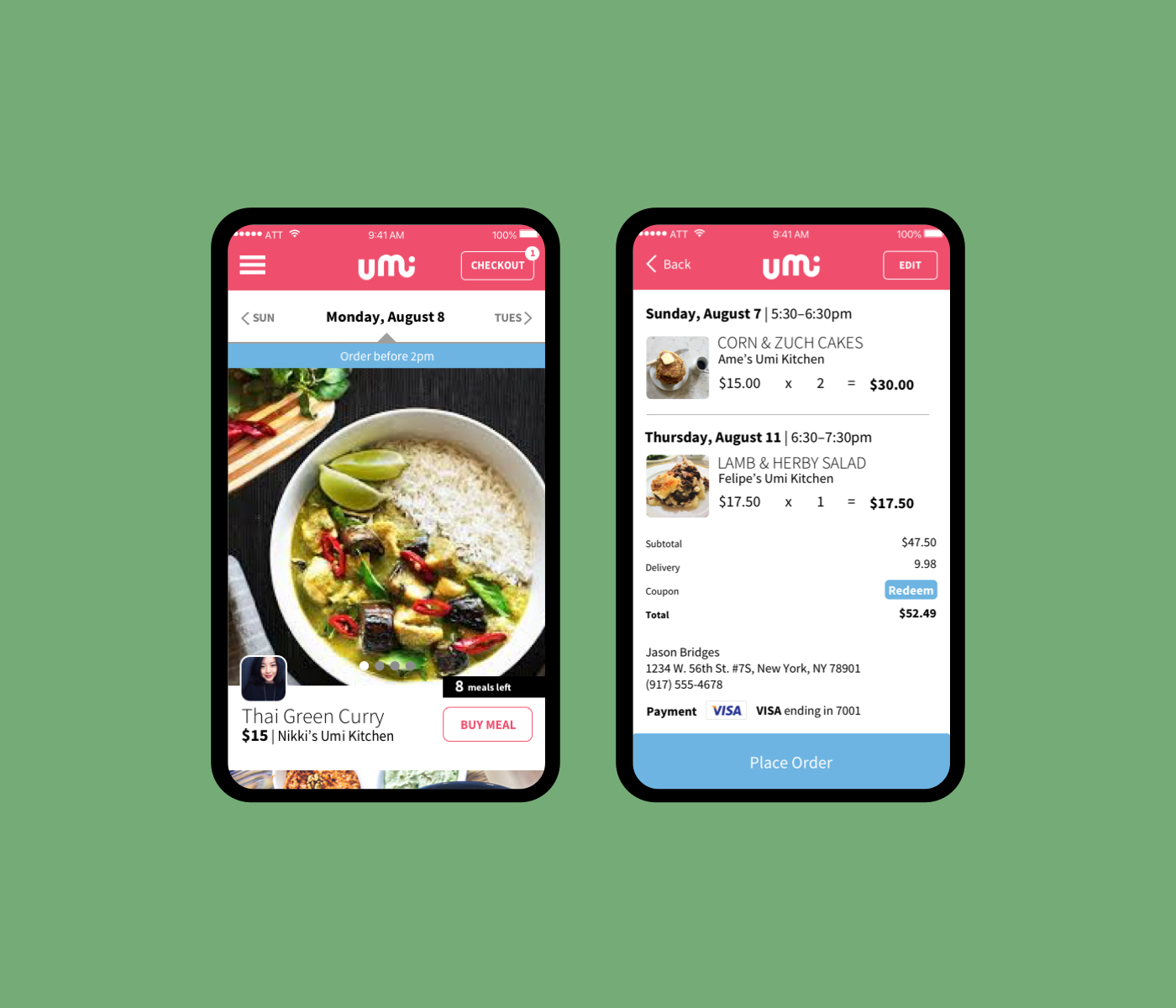 Umi Kitchen App